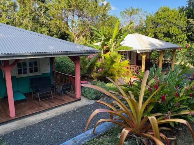 Jardin Des Anges-Bungalows Creoles Et Studio Le Moule Exterior foto