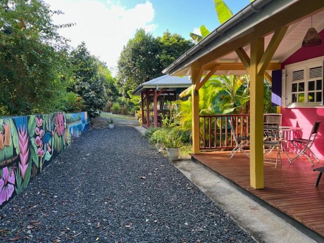 Jardin Des Anges-Bungalows Creoles Et Studio Le Moule Exterior foto